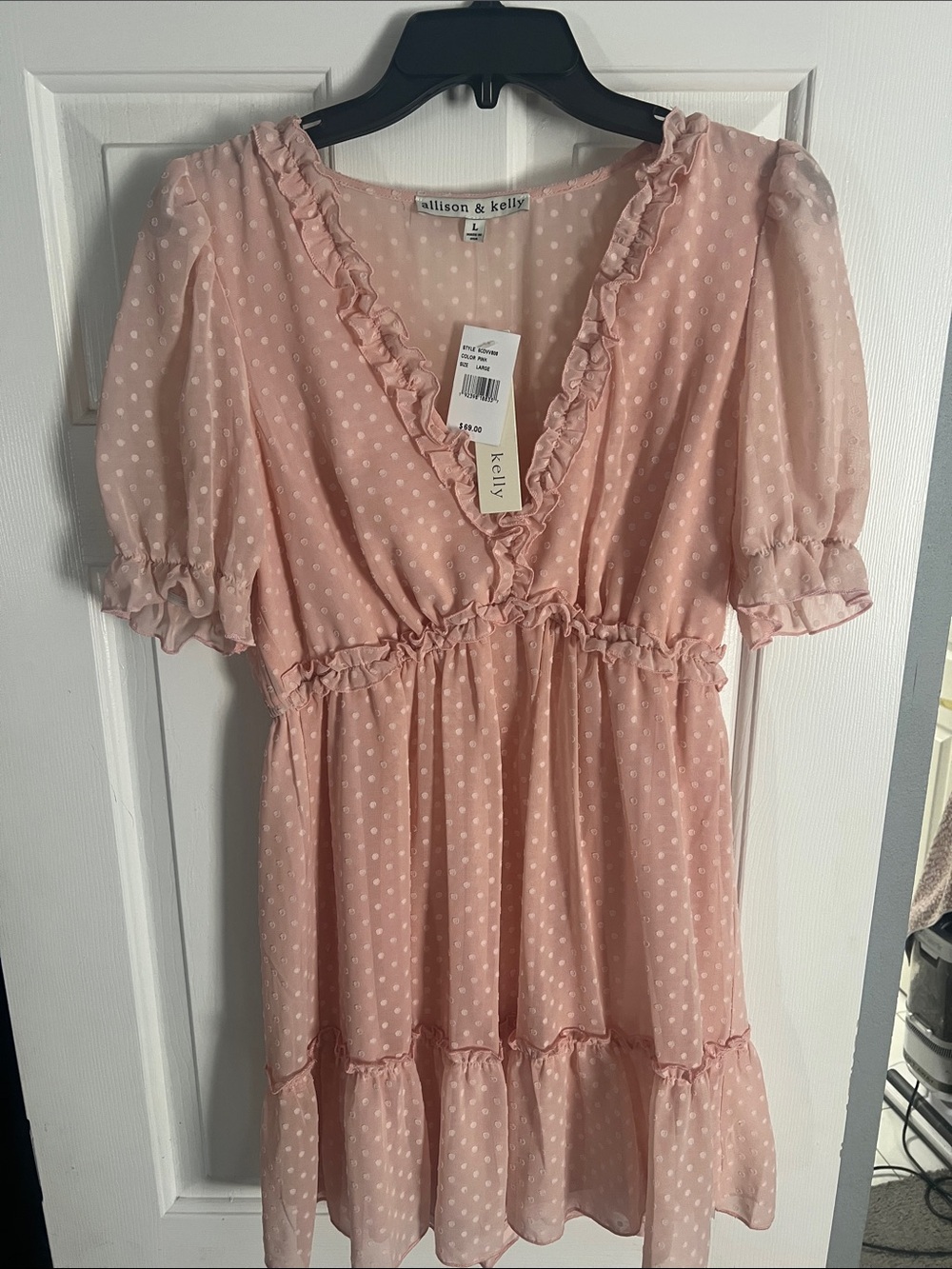Women Babydoll Ruffle Dress